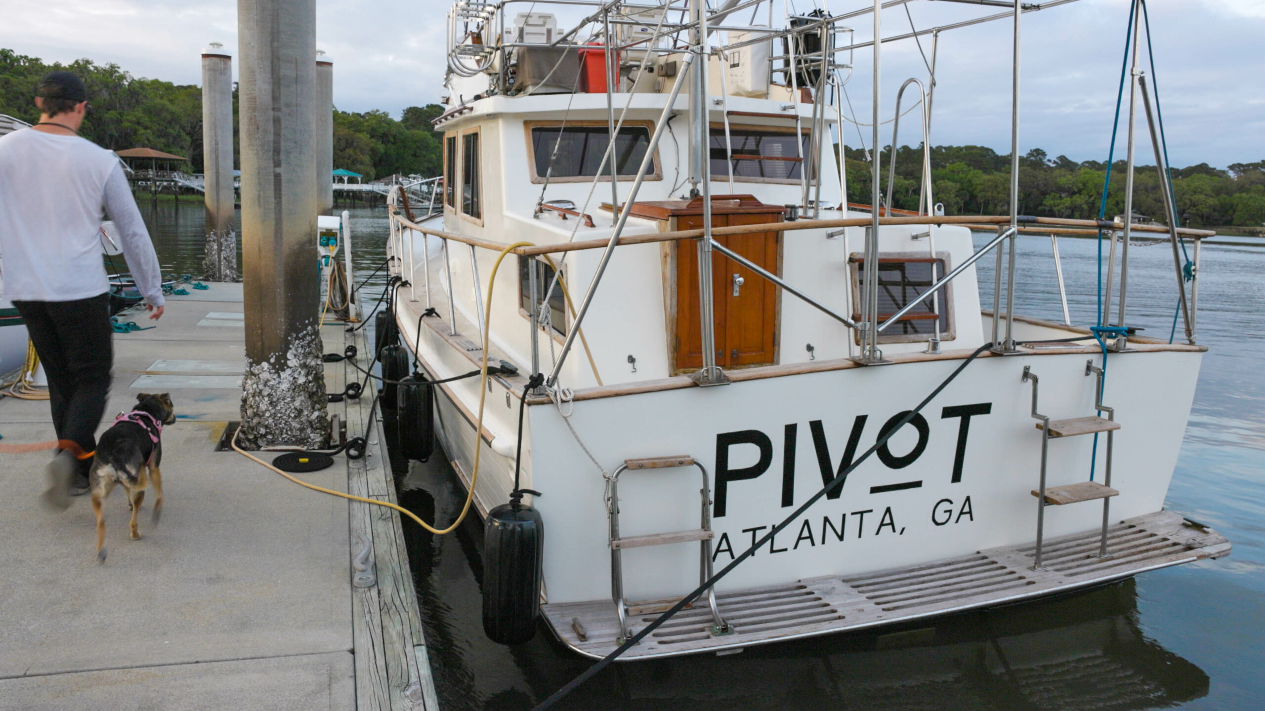 Facing our fears and docking for the first time on the Great Loop