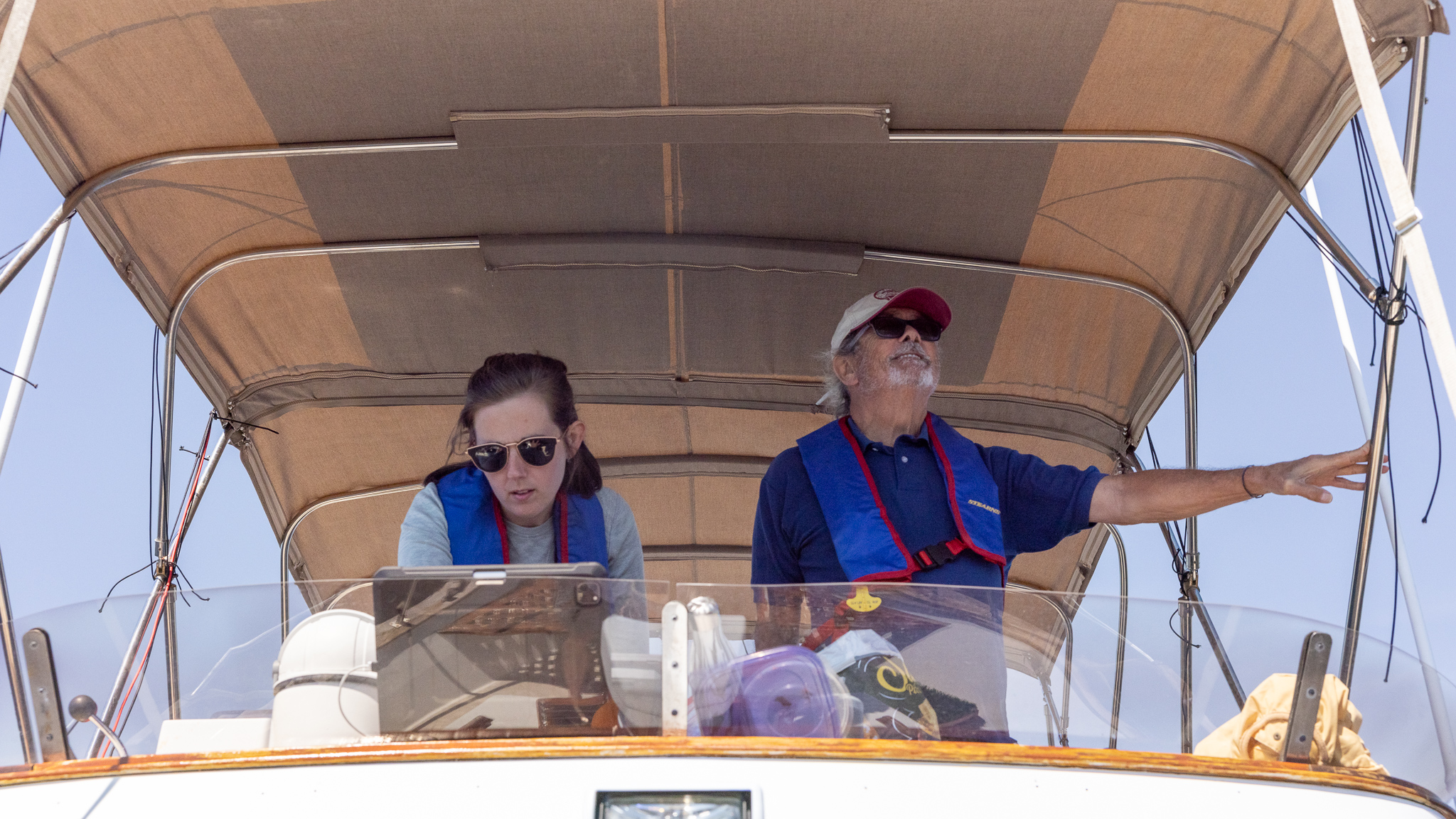 Boating through Jacksonville to start the Great Loop