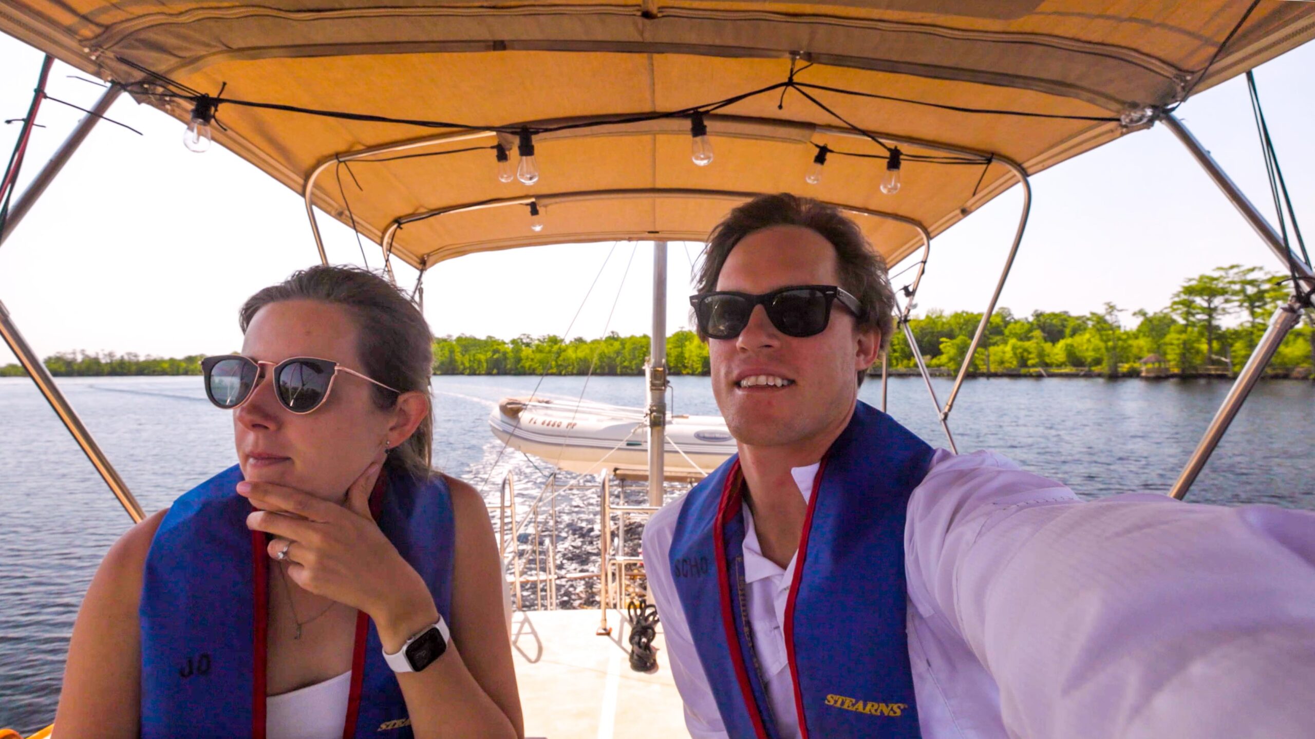 New Boaters Experience their First Lock