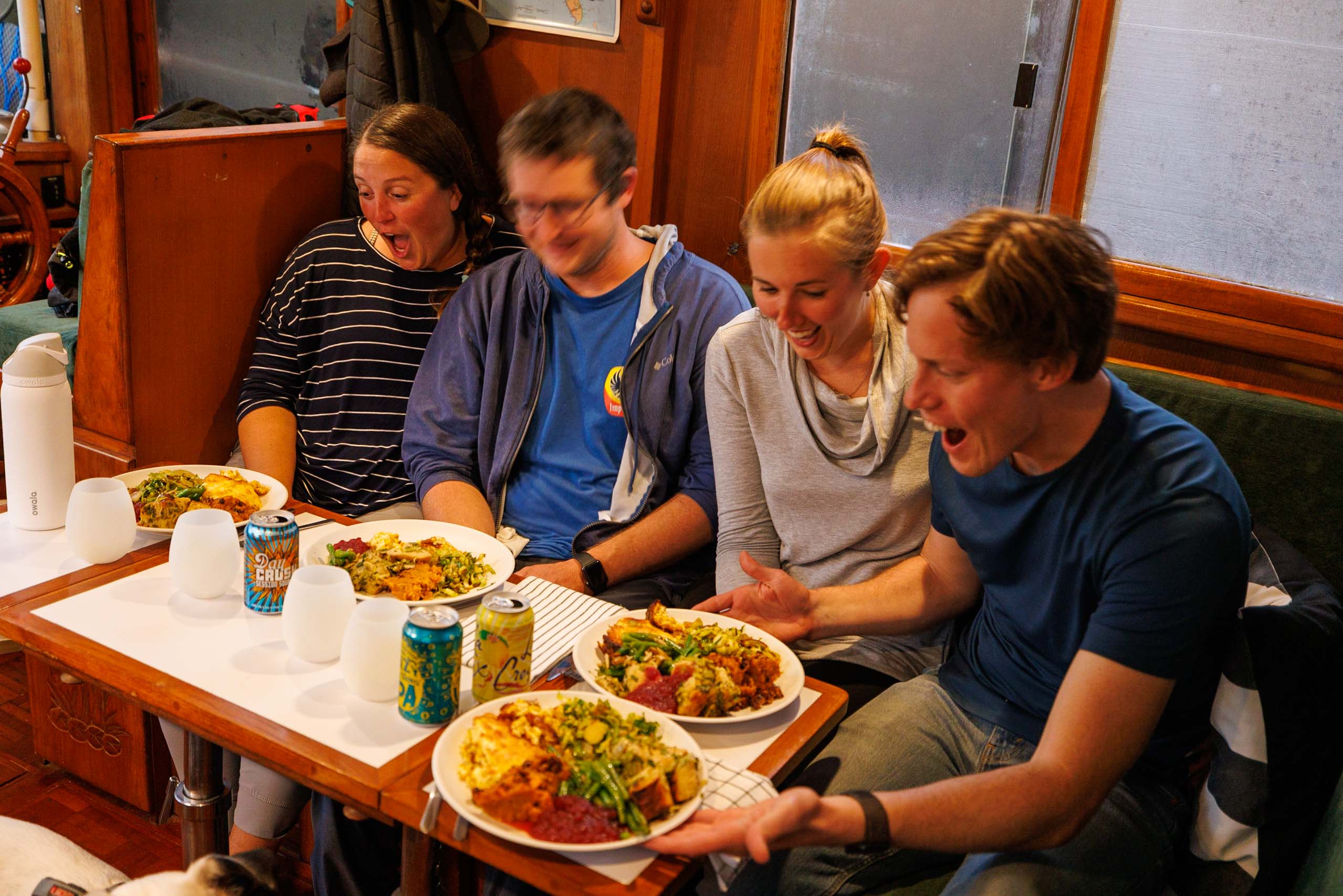 How we cooked a Thanksgiving meal on a boat
