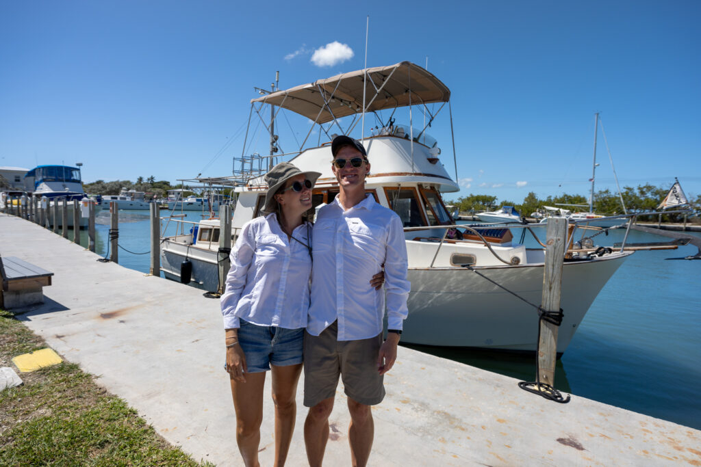 j&e in front of pivot at bahia honda