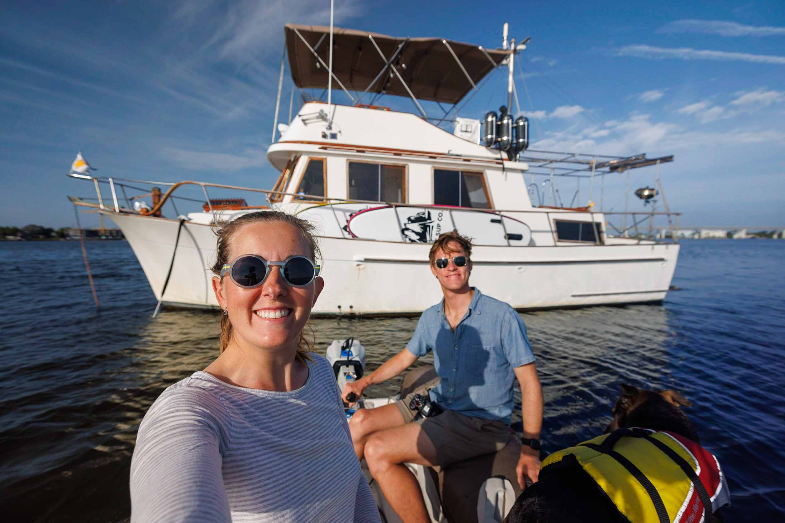 A stressful mooring at Vero Beach on the Great Loop (cruising from Stuart)