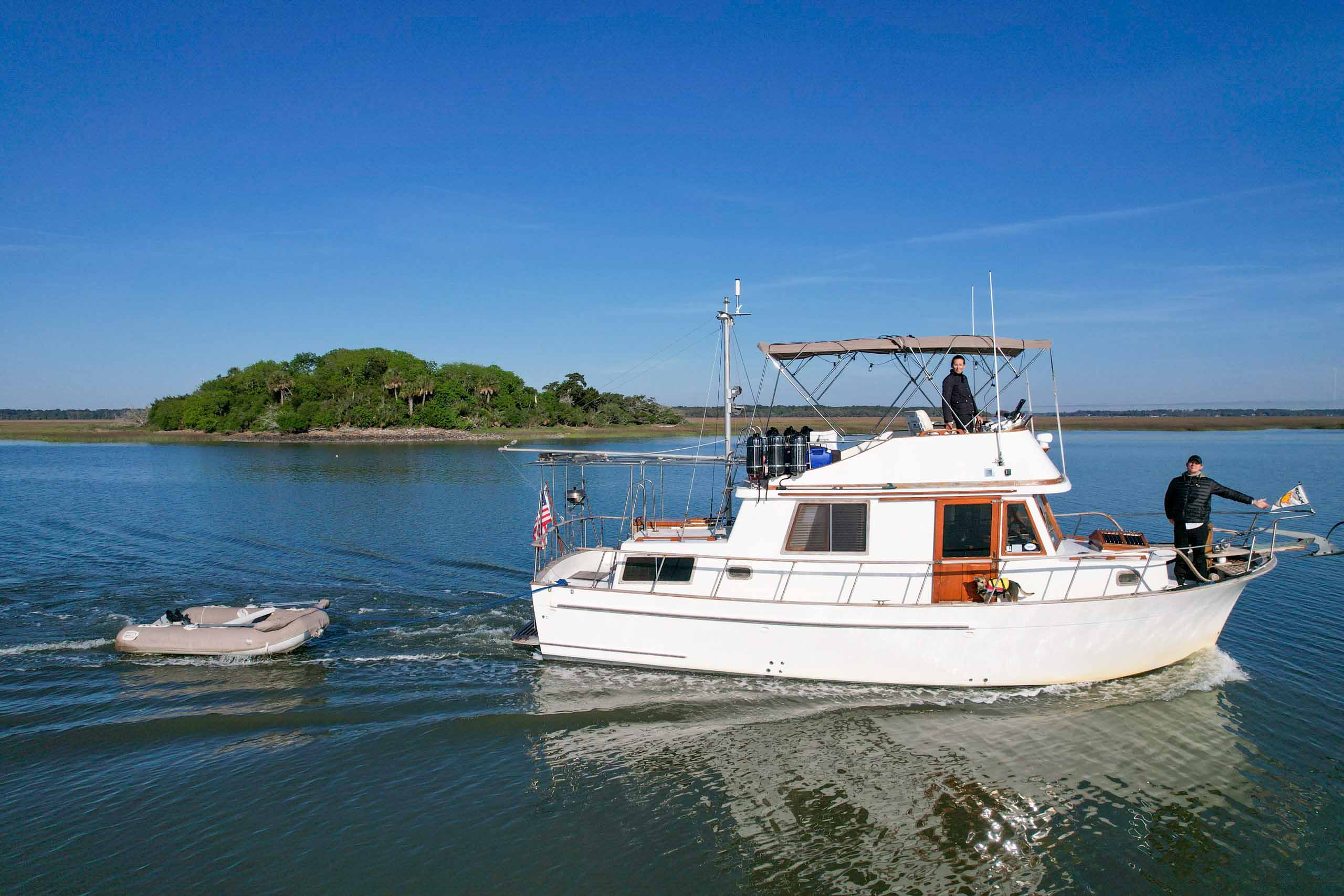 This is why we love cruising the Georgia Coast! Sapelo Island to Savannah on the Loop