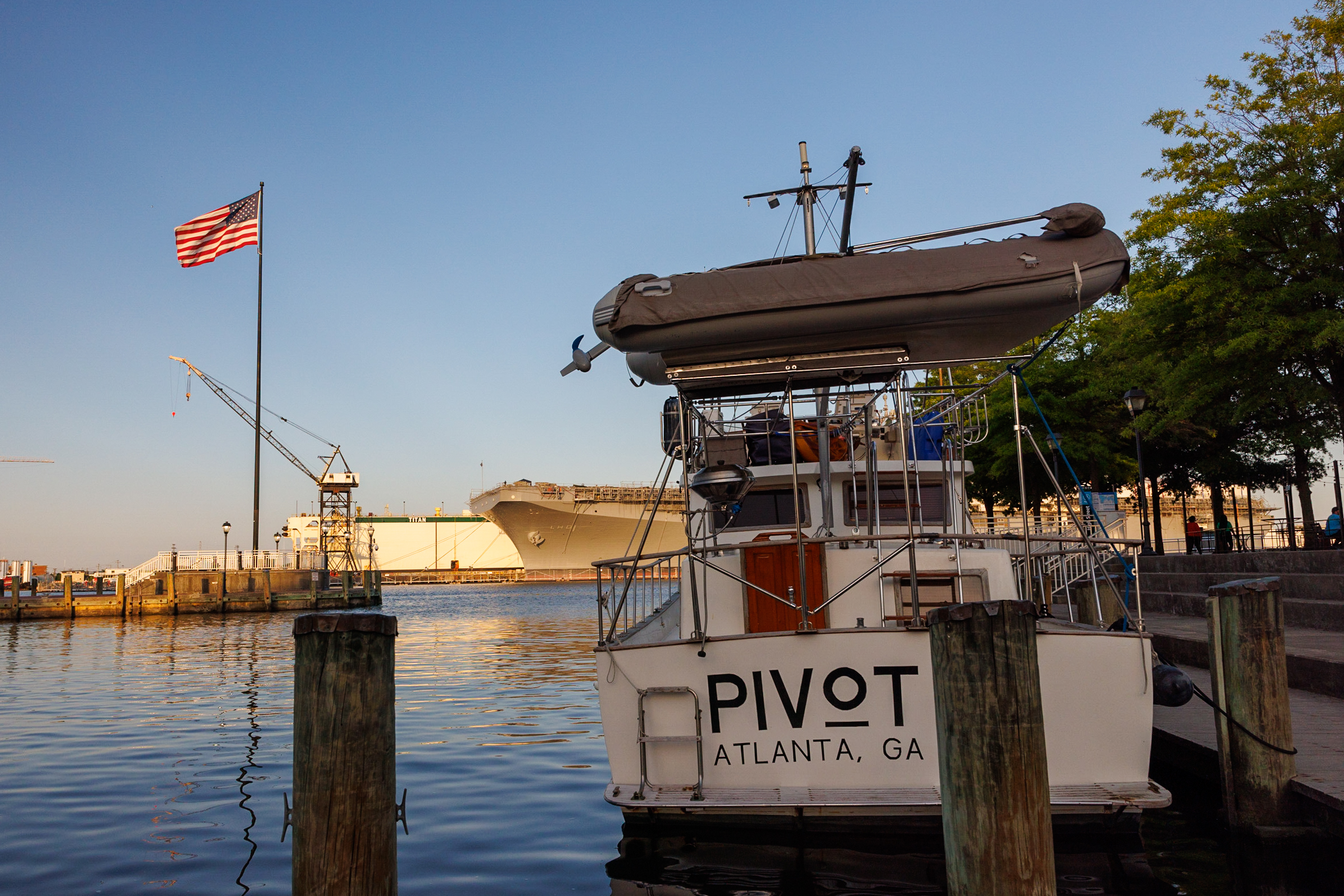 A morning of non-stop DOCKING and a night out at the Portsmouth Commodore Theatre!