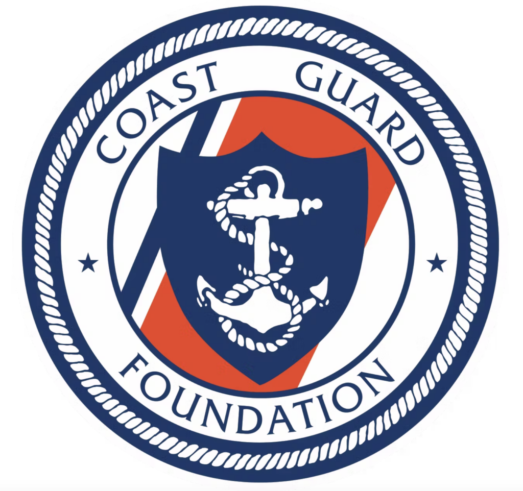 Coast Guard Foundation Logo, Giving Tuesday boating organizations