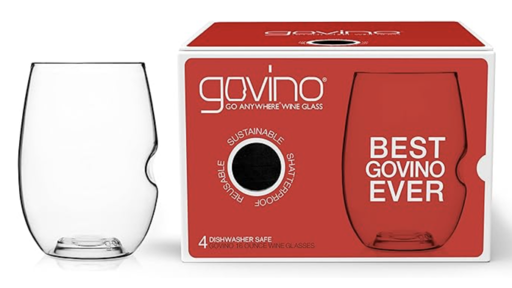 Shatterproof wine glasses, one of the best gift ideas for boaters