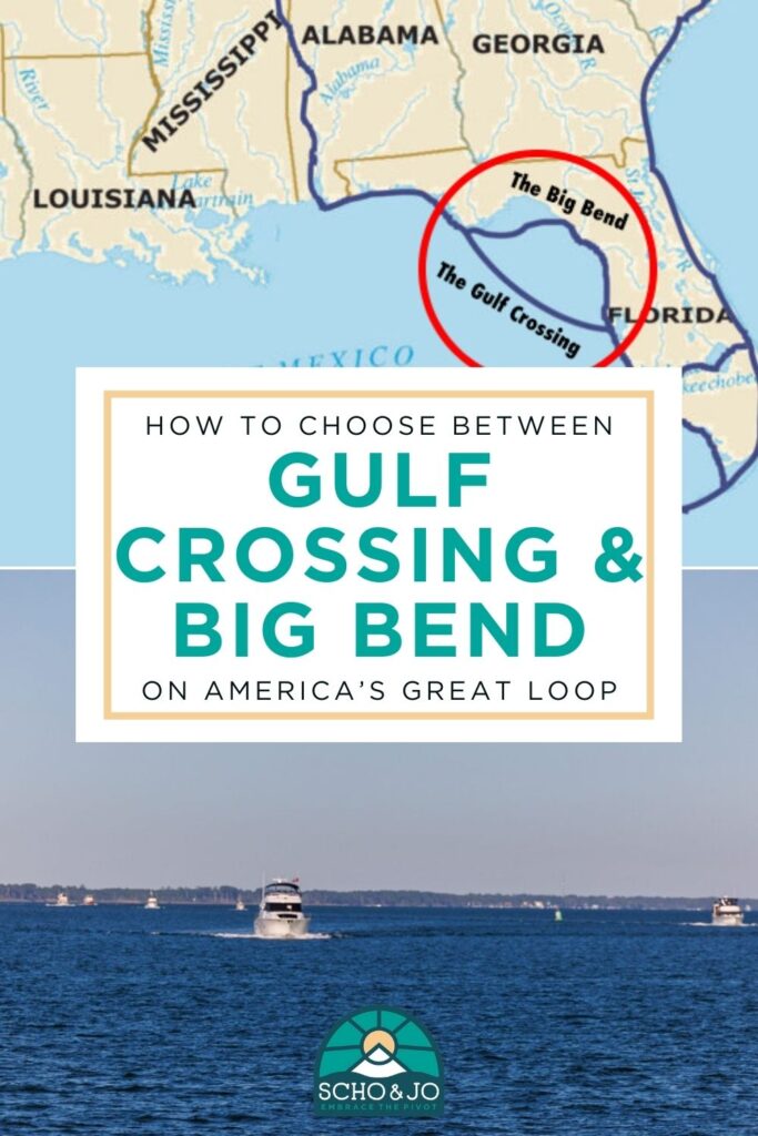 Gulf Crossing Vs. Big Bend | Boating Florida | America's Great Loop | Open Water Boating | How to boat the Great Loop | Boat Life | Sailing