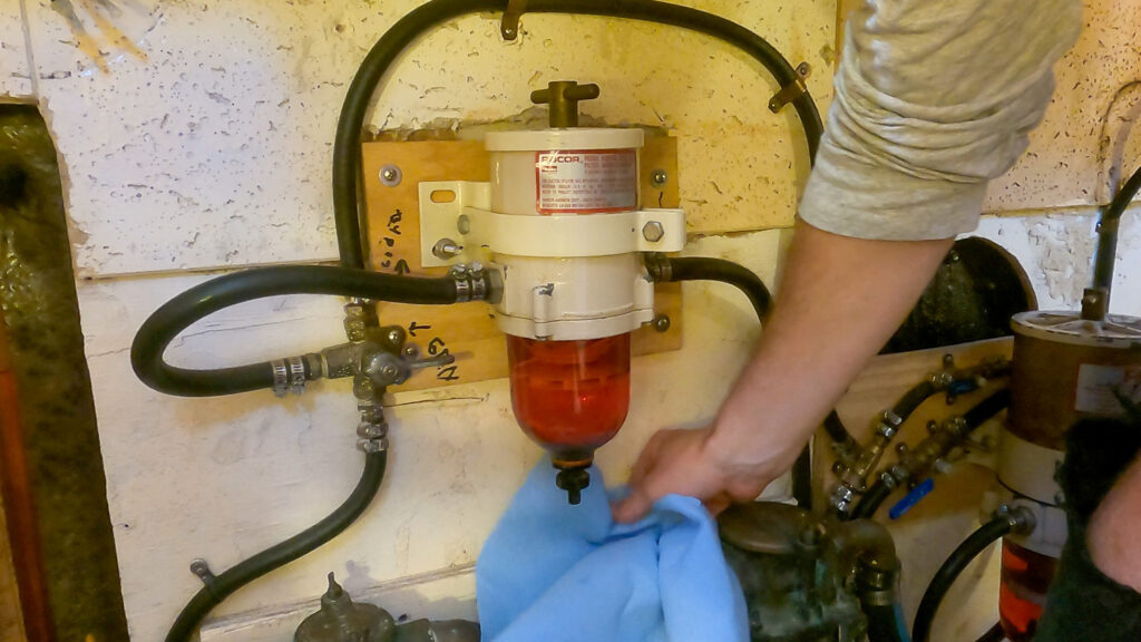 Boat Engine Maintenance - fuel filter