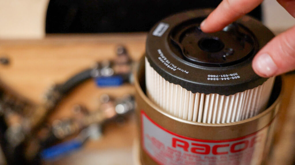 Boat Engine Maintenance - fuel filter