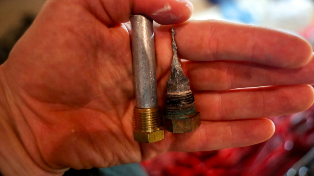 Boat Engine Maintenance - sacrificial anodes or zincs