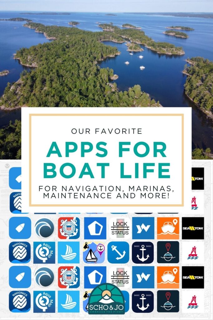 The Best Marine Navigation Apps and Other Boating Apps | Best Boat Apps | Boat Life | Sailing | Things you need for a boat | Living on a Boat