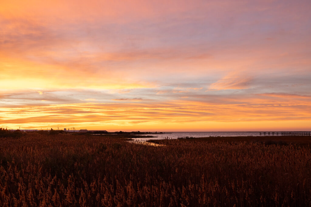 crisfield sunset