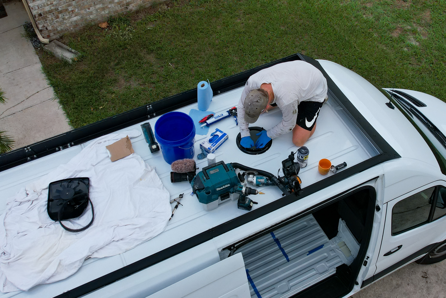 Camper Van Fans: How to STAY COOL in your DIY Van